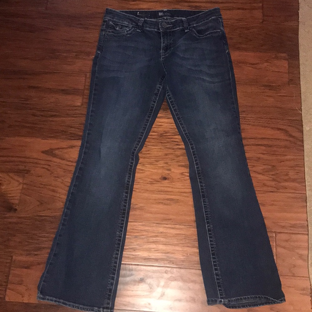 KUT Natalie High Rise Bootcut Jeans 10